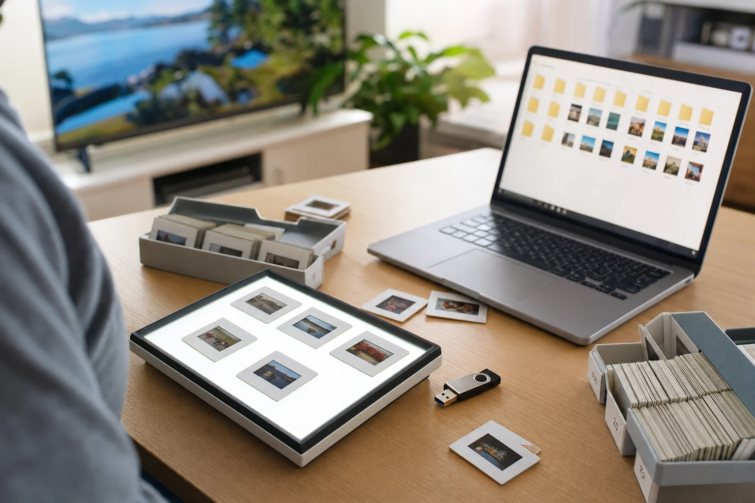Dias auf USB-Stick digitalisieren lassen