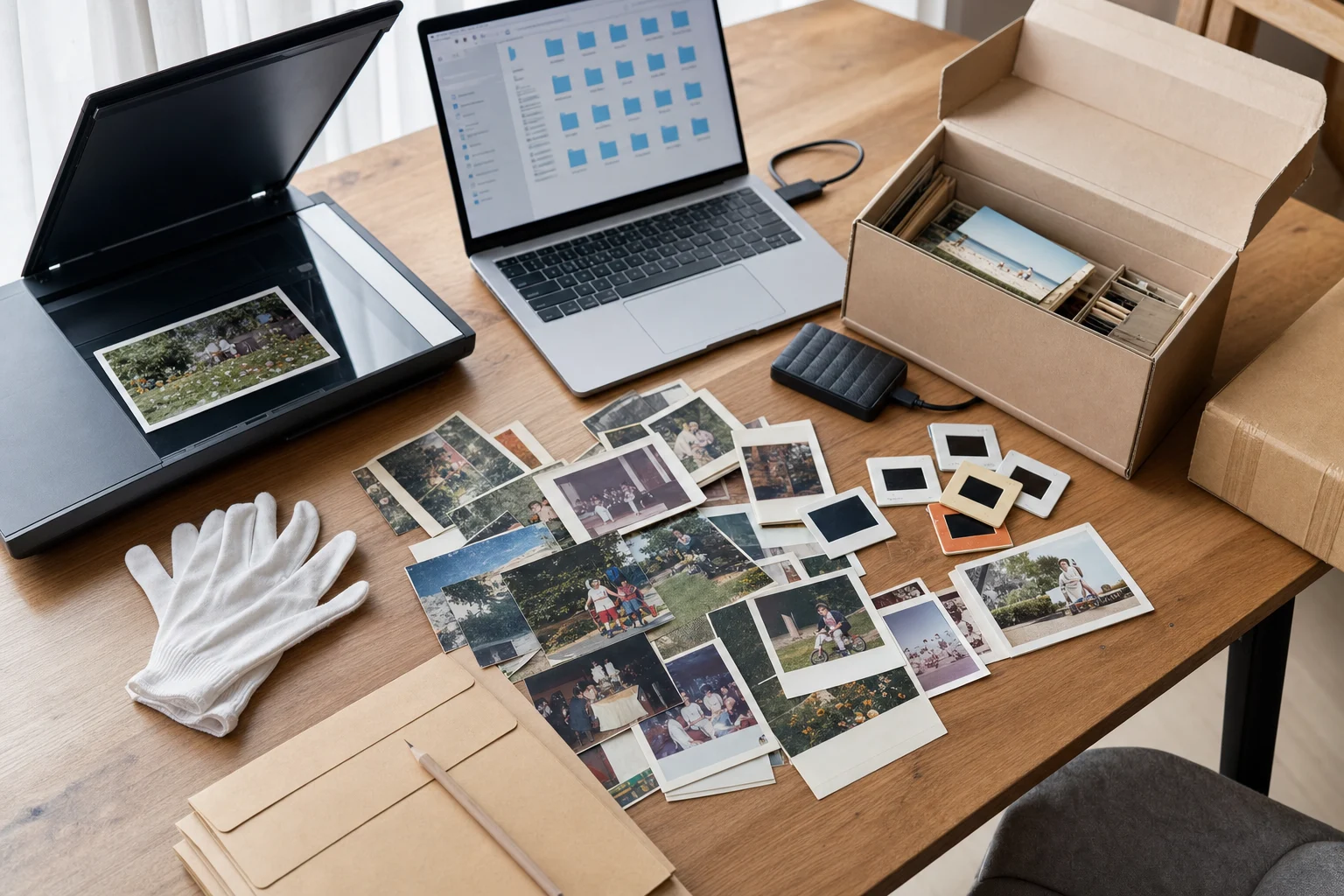 Familienfotos digitalisieren: Wie Erinnerungen aus Nachlass und Archiv langfristig erhalten bleiben