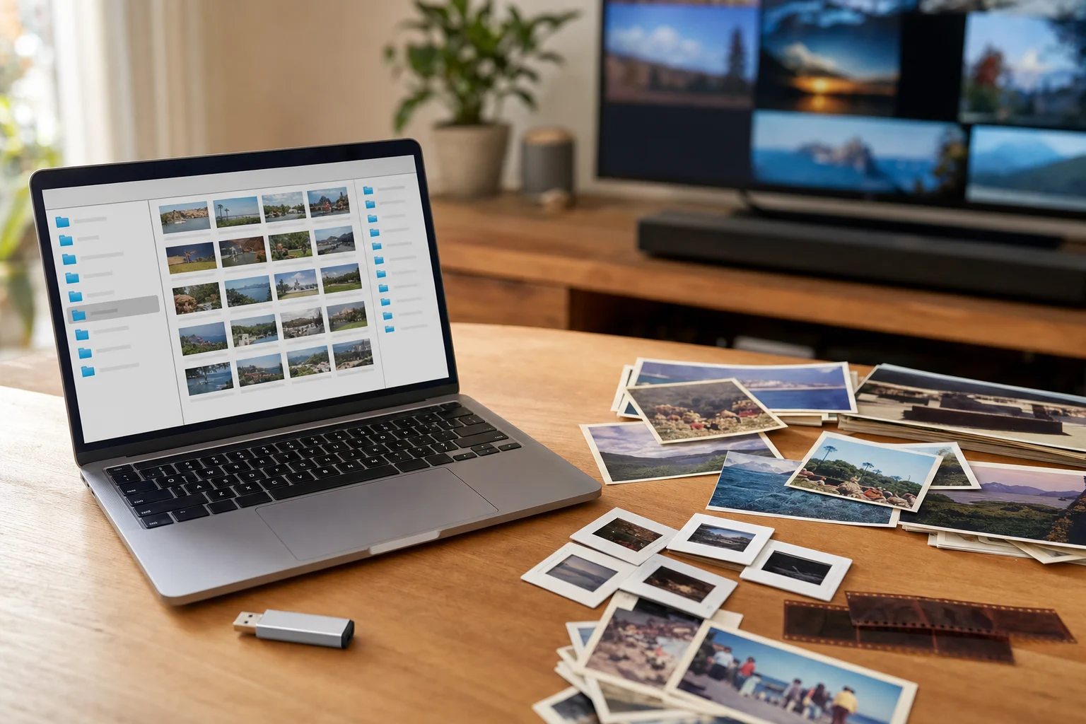 Fotos auf USB-Stick digitalisieren lassen