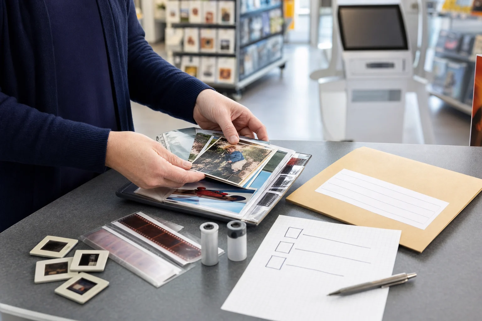Fotos digitalisieren lassen bei CEWE: Prüfpunkte