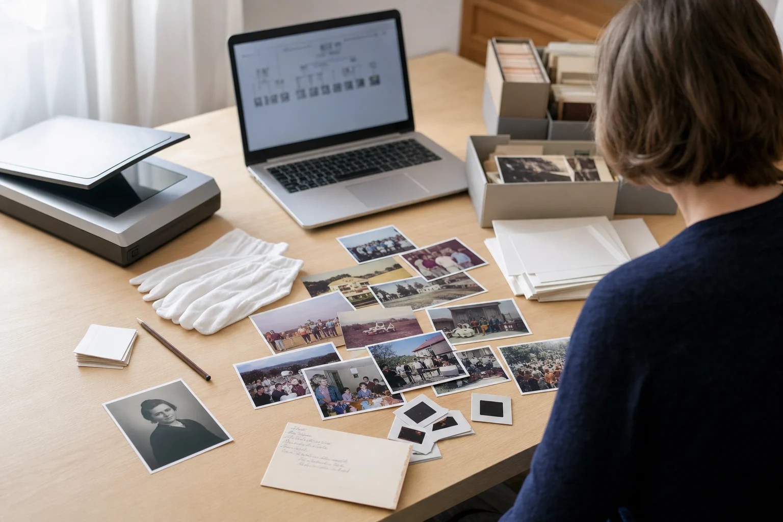Fotos für Ahnenforschung digitalisieren lassen