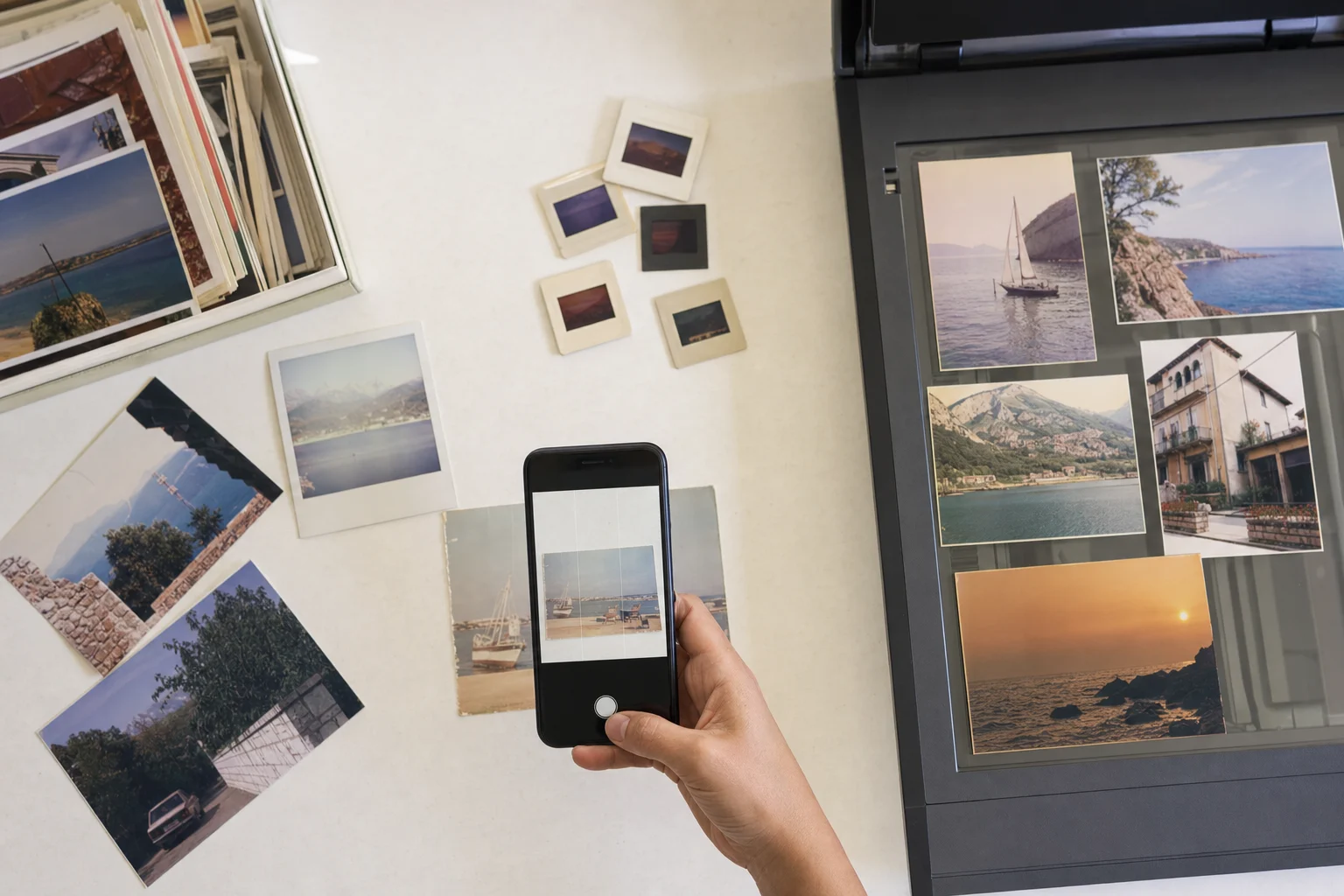 Fotos mit dem Handy scannen – wann reicht es?