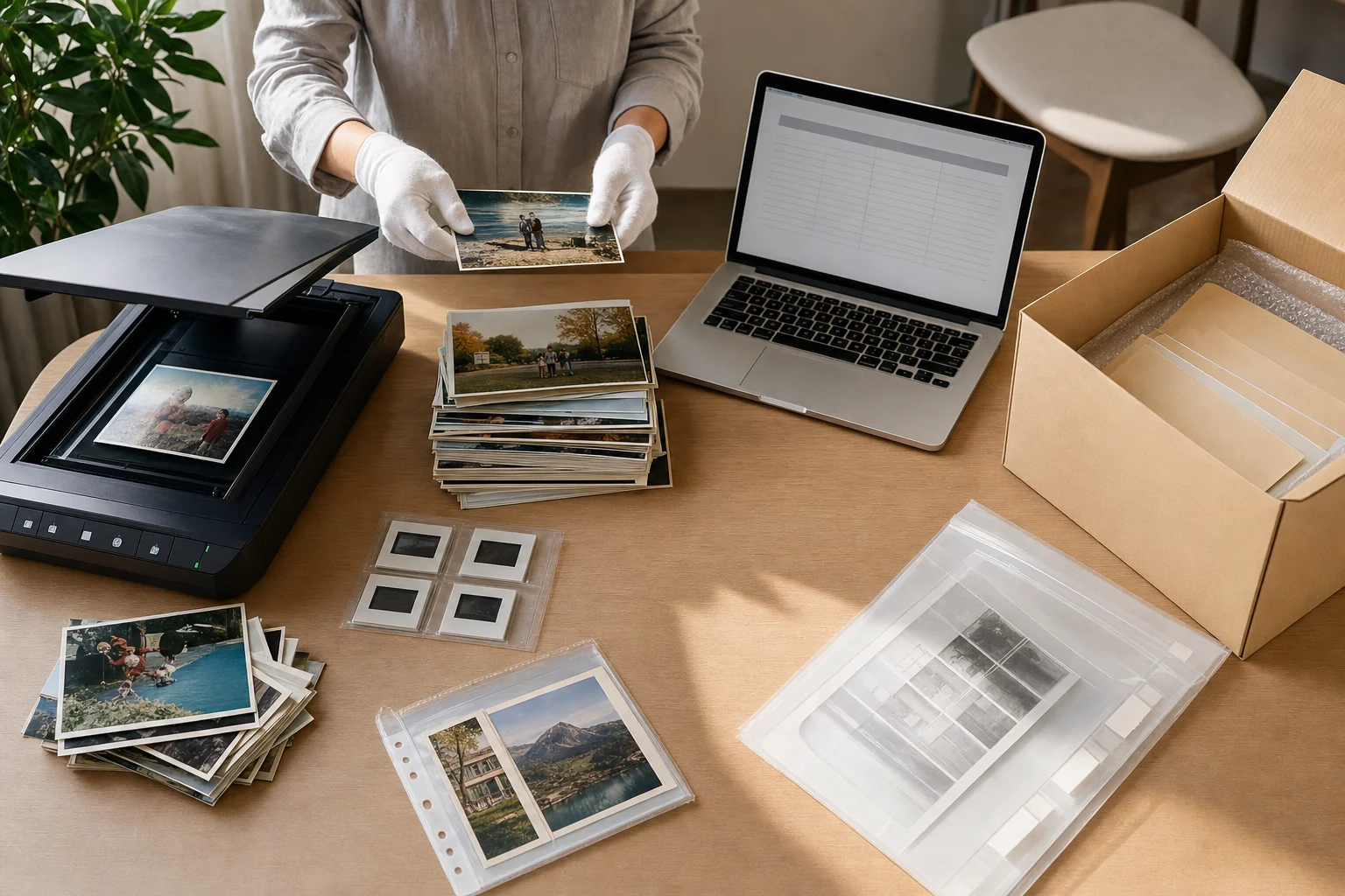 Fotos scannen lassen oder selbst scannen: Wann sich welcher Weg lohnt
