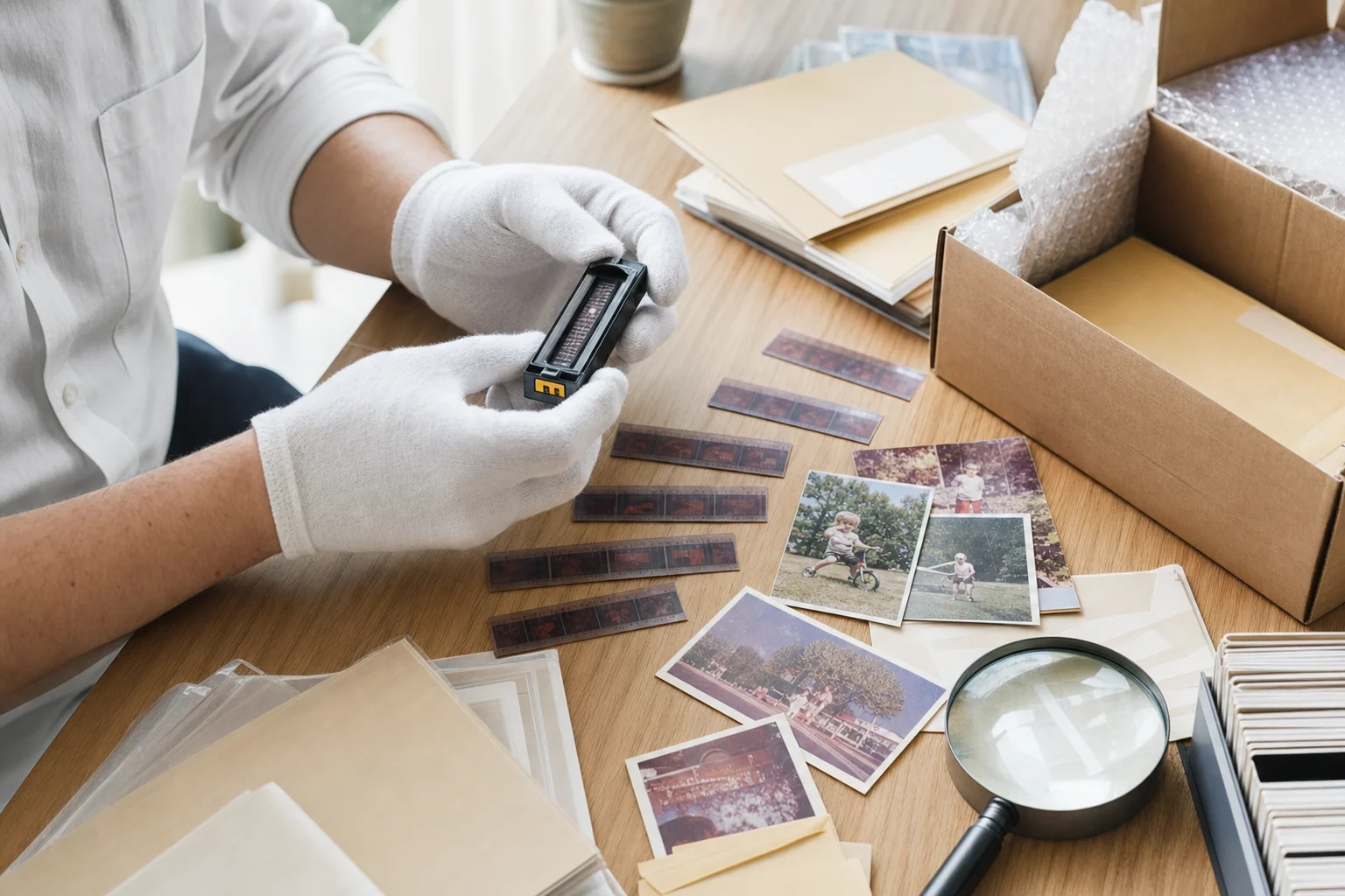 Instamatic-Film digitalisieren lassen