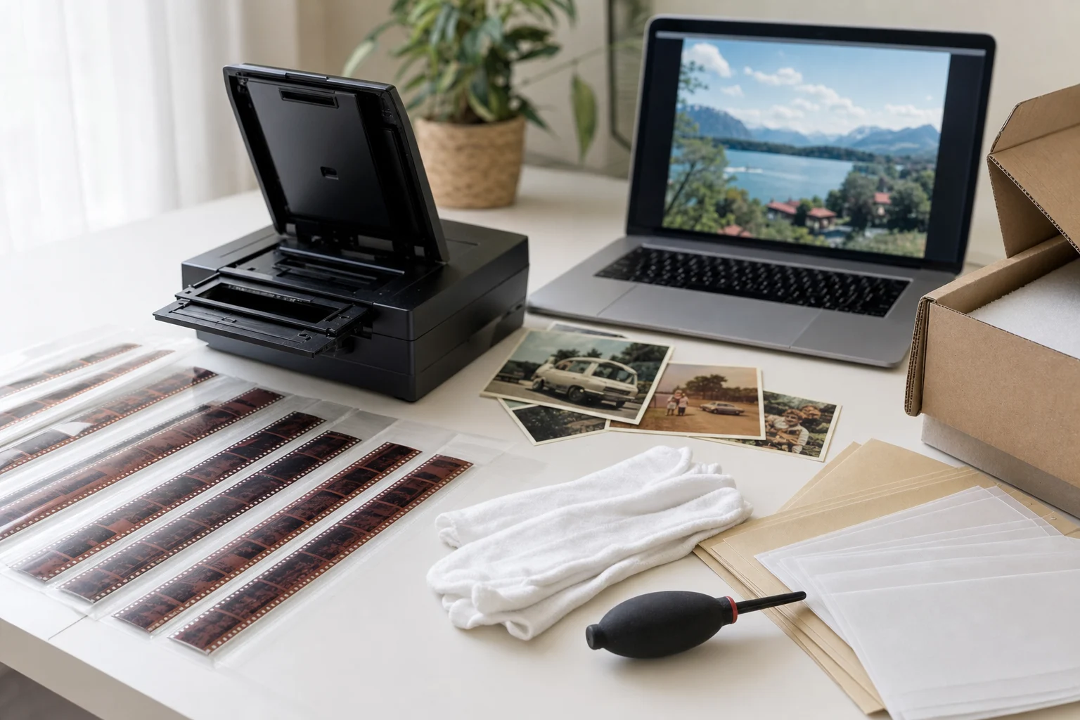Negative digitalisieren lassen: Wie aus Filmstreifen wieder nutzbare digitale Fotos werden