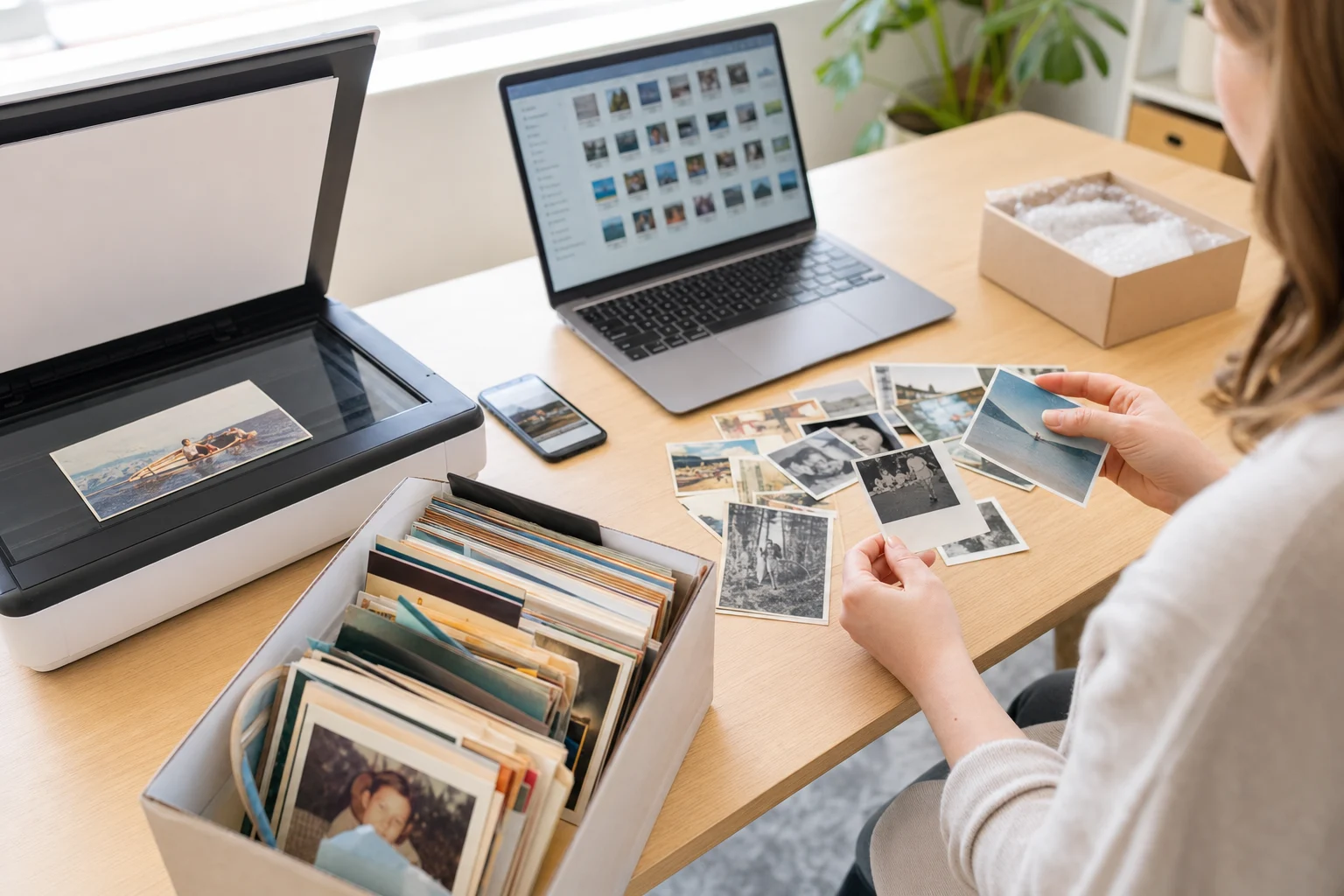 Papierfotos auf PC übertragen: sinnvolle Wege