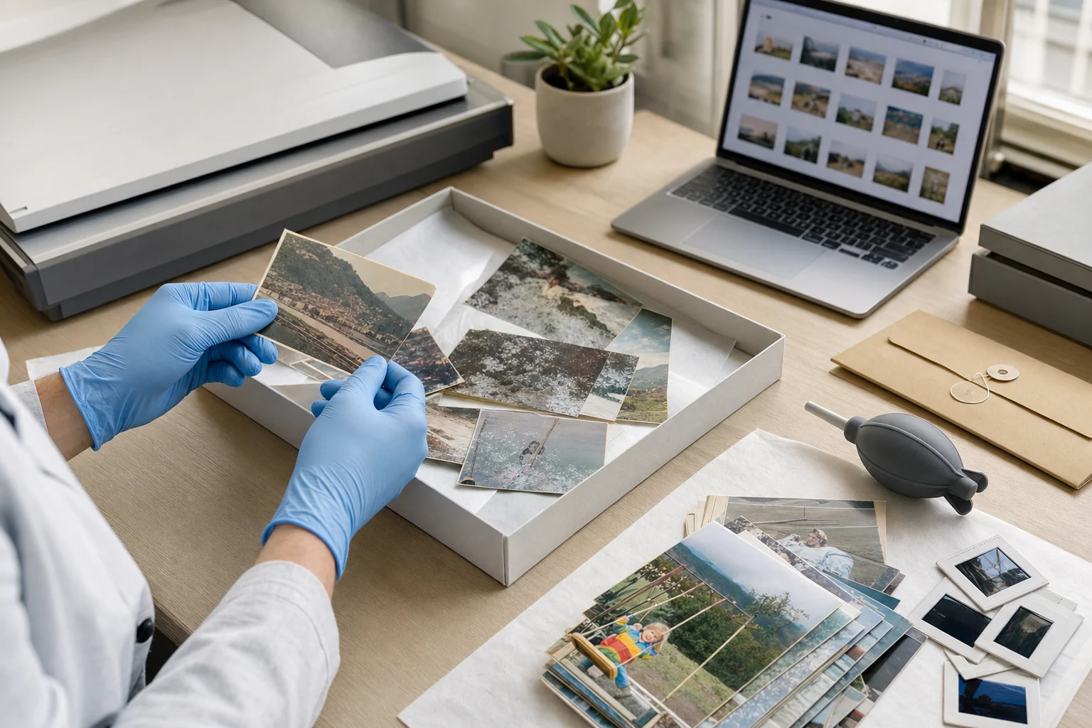 Schimmel auf Fotos: Bilder sichern und digitalisieren